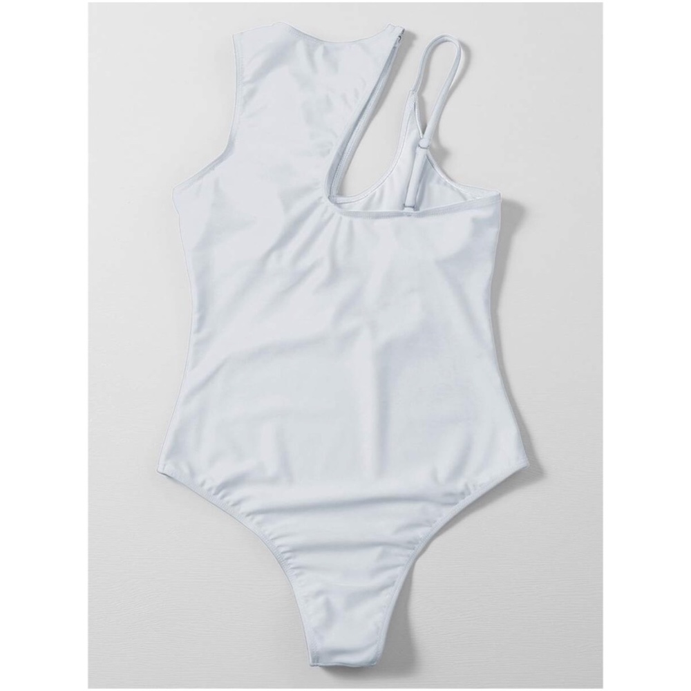Boho cut out monokoni one piece swim - ORANGE - Picture 9 of 14